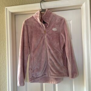 Plush north face jacket